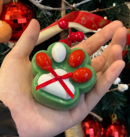 Cat Paw Christmas Taba Squishy Toy